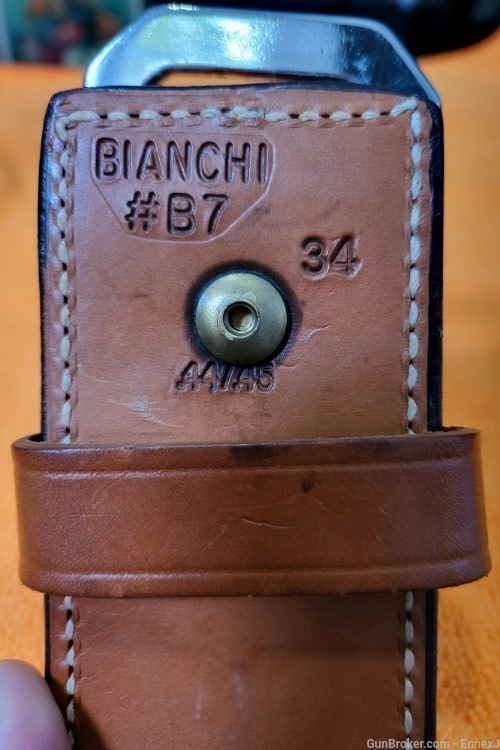 Bianchi .44 / .45 Leather Belt (32-34" waist)-img-2