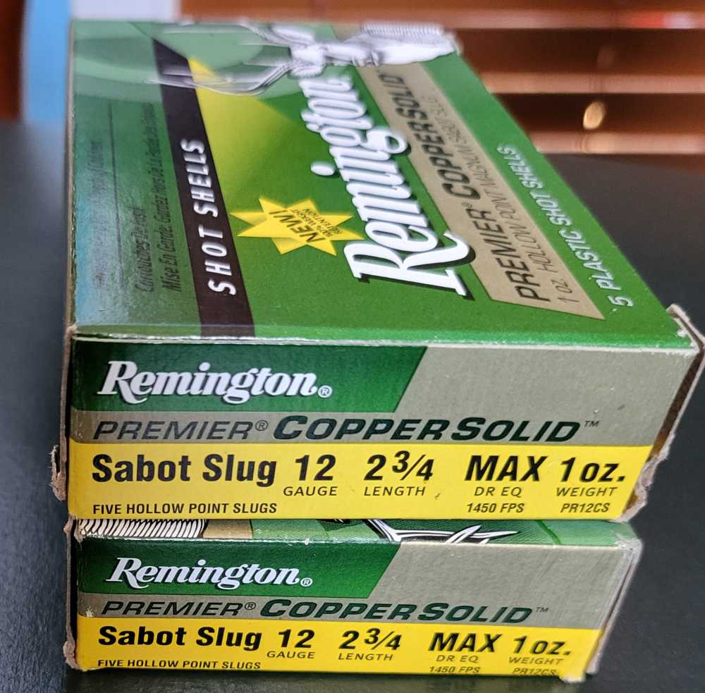 Remington 12 gauge Sabot CopperSolid slugs 2 3/4"-img-0