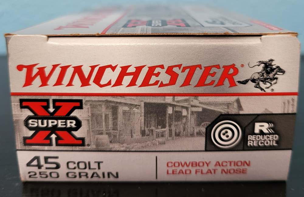 Winchester Super X 45 Colt 250 grain Cowboy Lead Flat Nose-img-0