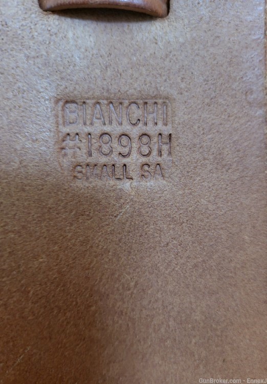 Bianchi #1898H Small SA Leather Holster-img-2