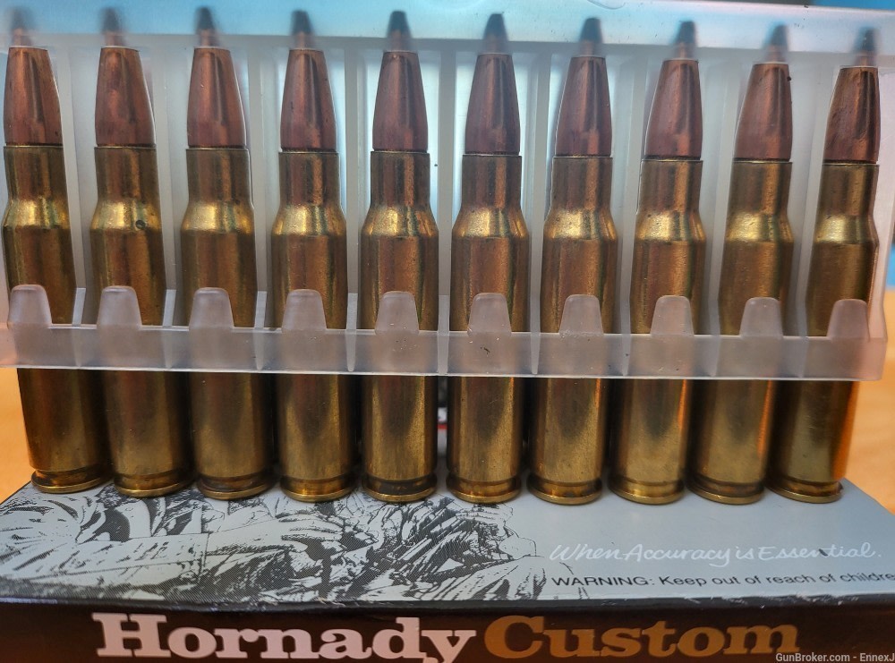 Hornady Custom .308 Win 168gr BTHP + 150gr Spire Point/Interlock-img-5