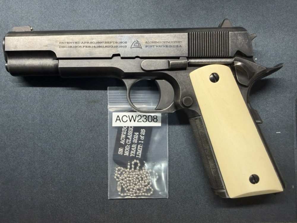 Alchemy Custom Weaponry Classic Government Restomod 1911 1 of 25 .45 ACP-img-1