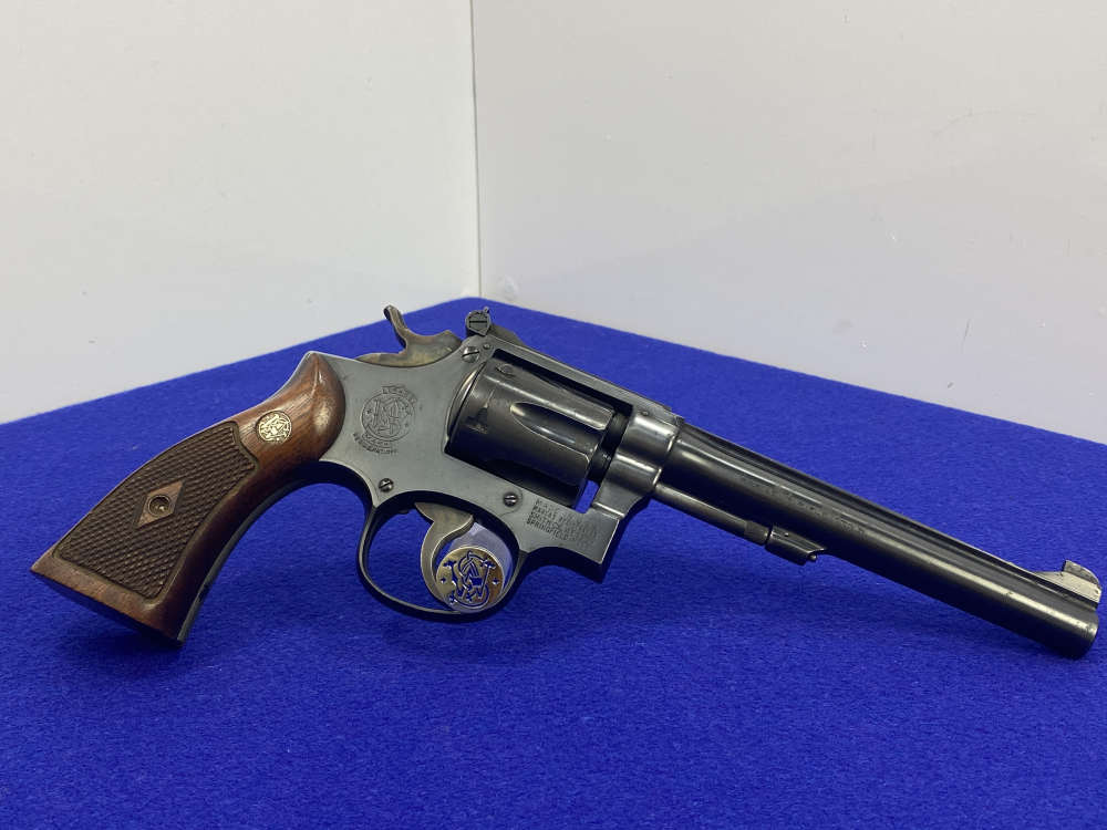 1953 Smith & Wesson K-22 Masterpiece .22 LR Blued 6" *CLASSIC PRE-MODEL 17*-img-12