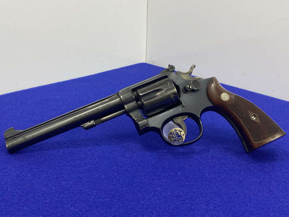 1953 Smith & Wesson K-22 Masterpiece .22 LR Blued 6" *CLASSIC PRE-MODEL 17*-img-5