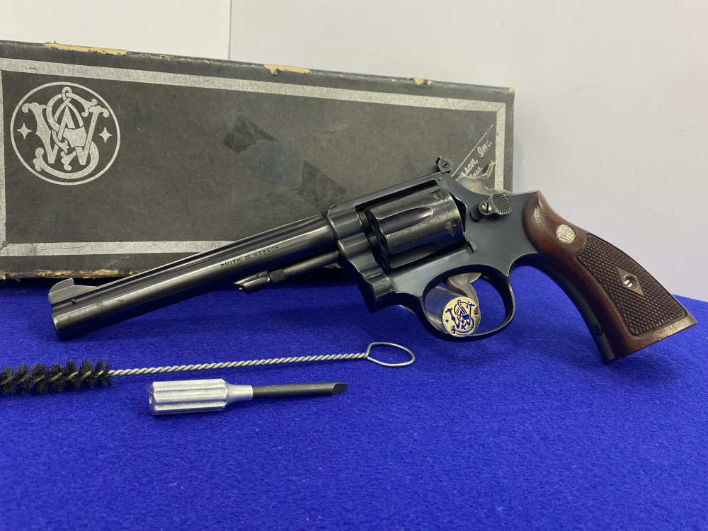 1953 Smith & Wesson K-22 Masterpiece .22 LR Blued 6" *CLASSIC PRE-MODEL 17*-img-3