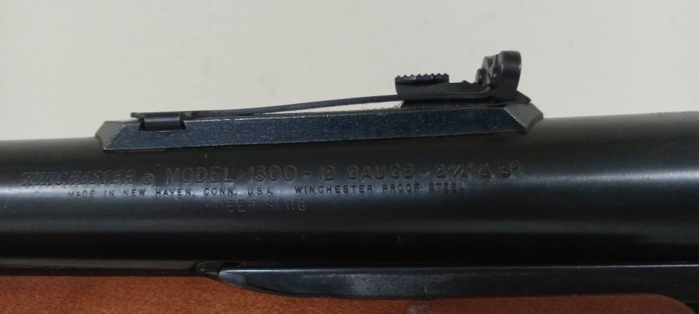 Winchester 1300 Pump Shotgun, 12G, 22" Deer Slug Barrel-img-15
