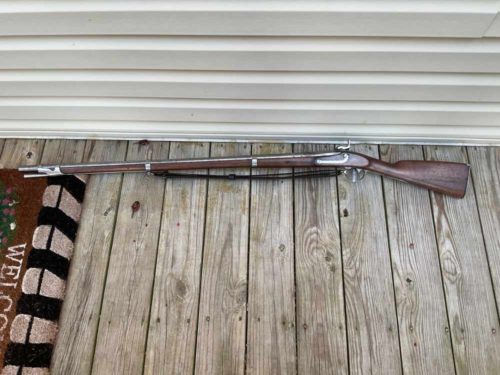 1842 Springfield Musket dated 1850 -img-3