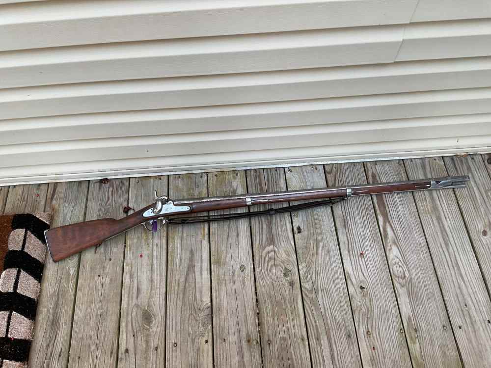 1842 Springfield Musket dated 1850 -img-0
