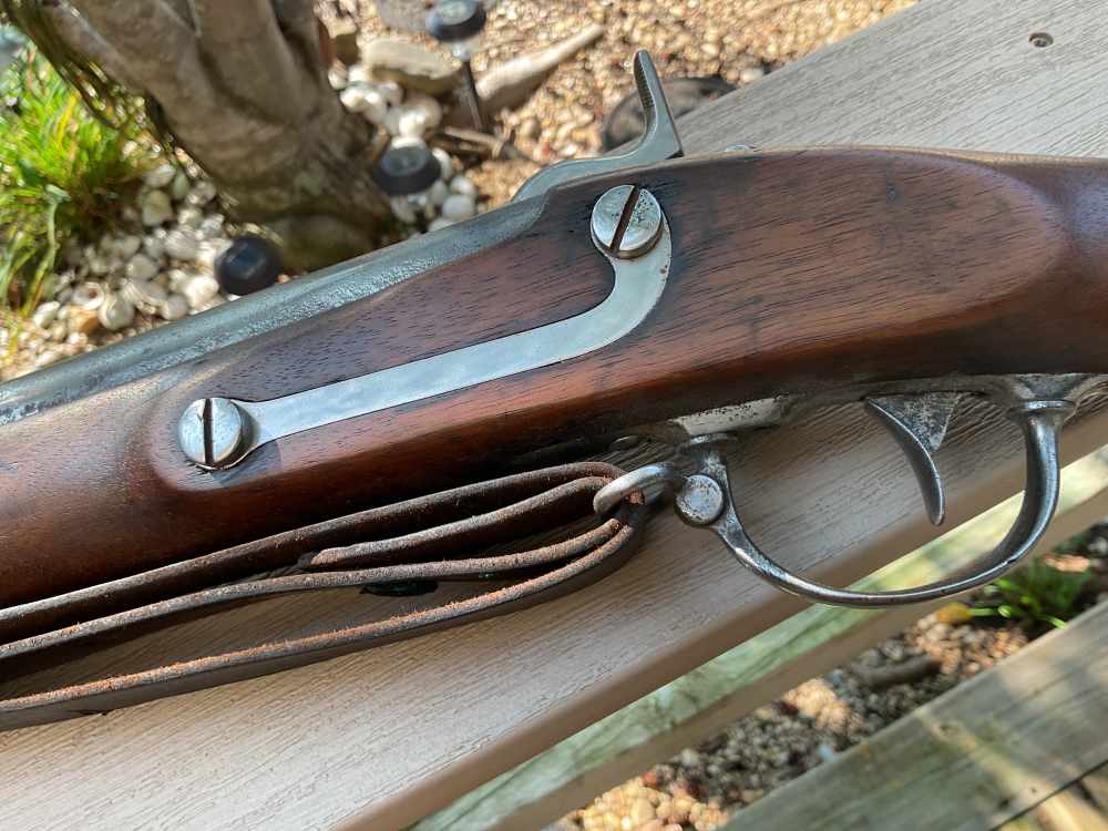 1842 Springfield Musket dated 1850 -img-7