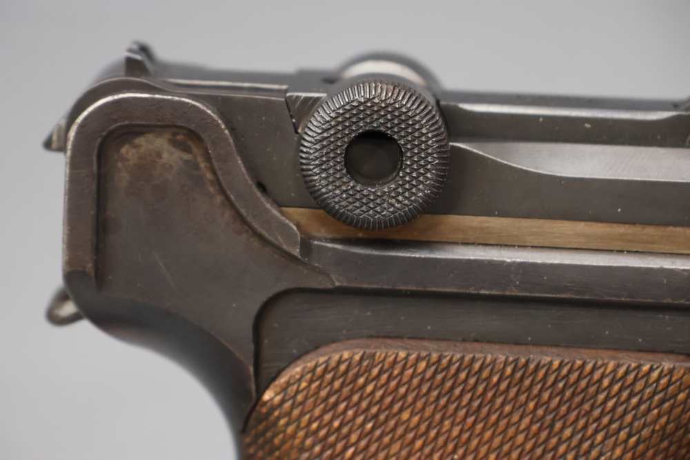 German DWM Luger P.08 9mm 4" w/ WW2 Holster-img-44
