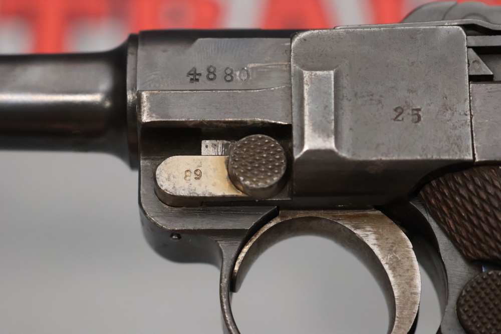 German DWM Luger P.08 9mm 4" w/ WW2 Holster-img-50