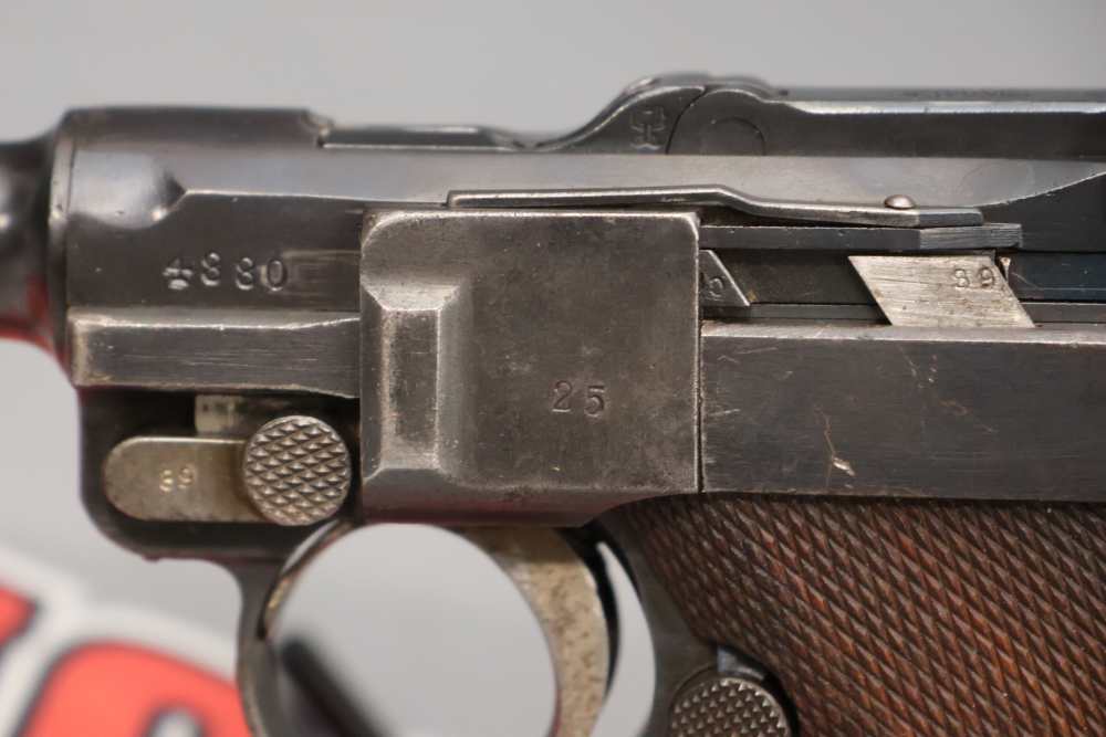 German DWM Luger P.08 9mm 4" w/ WW2 Holster-img-28