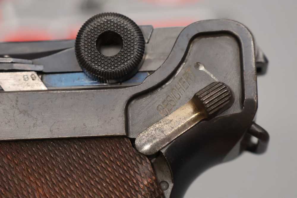 German DWM Luger P.08 9mm 4" w/ WW2 Holster-img-52