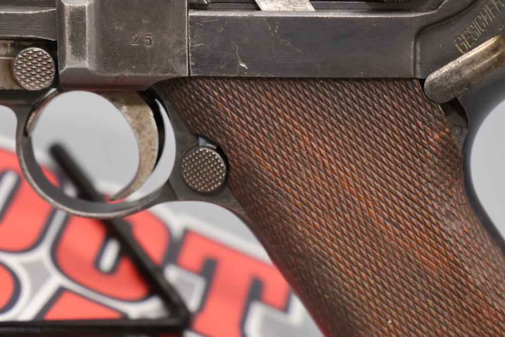 German DWM Luger P.08 9mm 4" w/ WW2 Holster-img-26