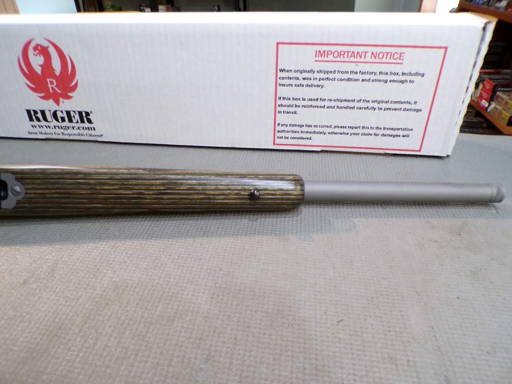 Ruger 77/17 17 Hornet 18.50" Threaded Barrel, Matte Stainless 7220-img-10