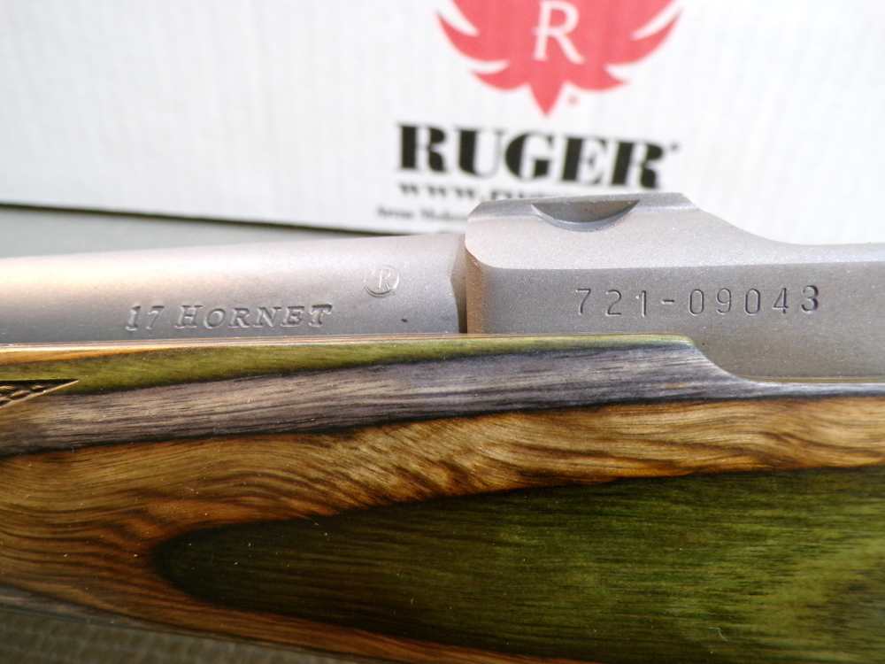 Ruger 77/17 17 Hornet 18.50" Threaded Barrel, Matte Stainless 7220-img-16