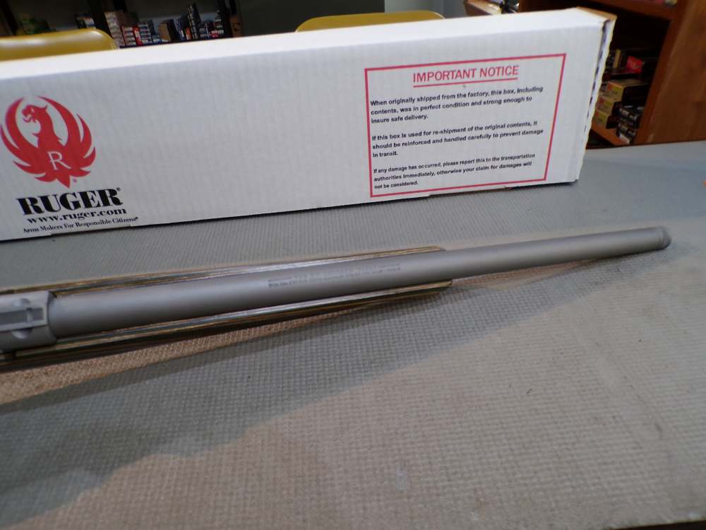 Ruger 77/17 17 Hornet 18.50" Threaded Barrel, Matte Stainless 7220-img-7