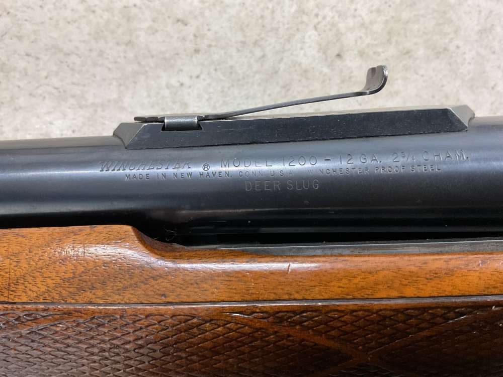 Winchester Model 1200 Deer Slug 12 Gauge 22" Barrel Blued-img-20