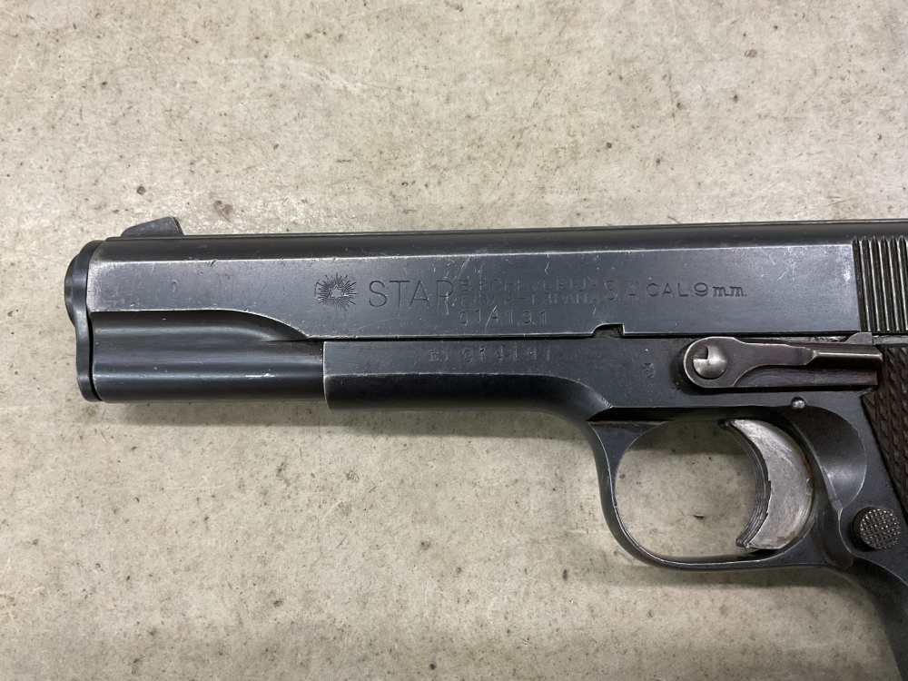Spanish Star Model Super 9MM Largo 5" Barrel 1950 C&R-img-5