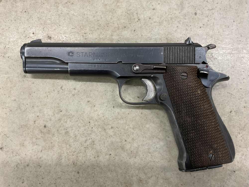 Spanish Star Model Super 9MM Largo 5" Barrel 1950 C&R-img-3