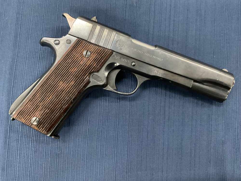 Argentine Army Marked Ballester Molina .45 ACP Made 1947 C&R-img-0