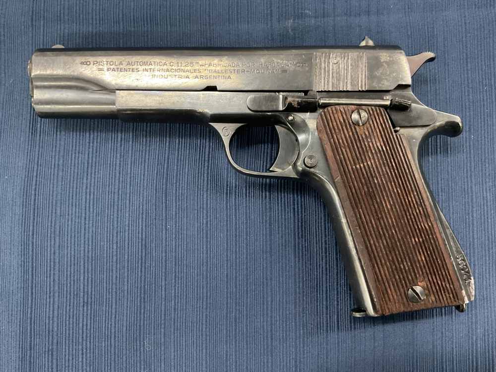 Argentine Army Marked Ballester Molina .45 ACP Made 1947 C&R-img-3