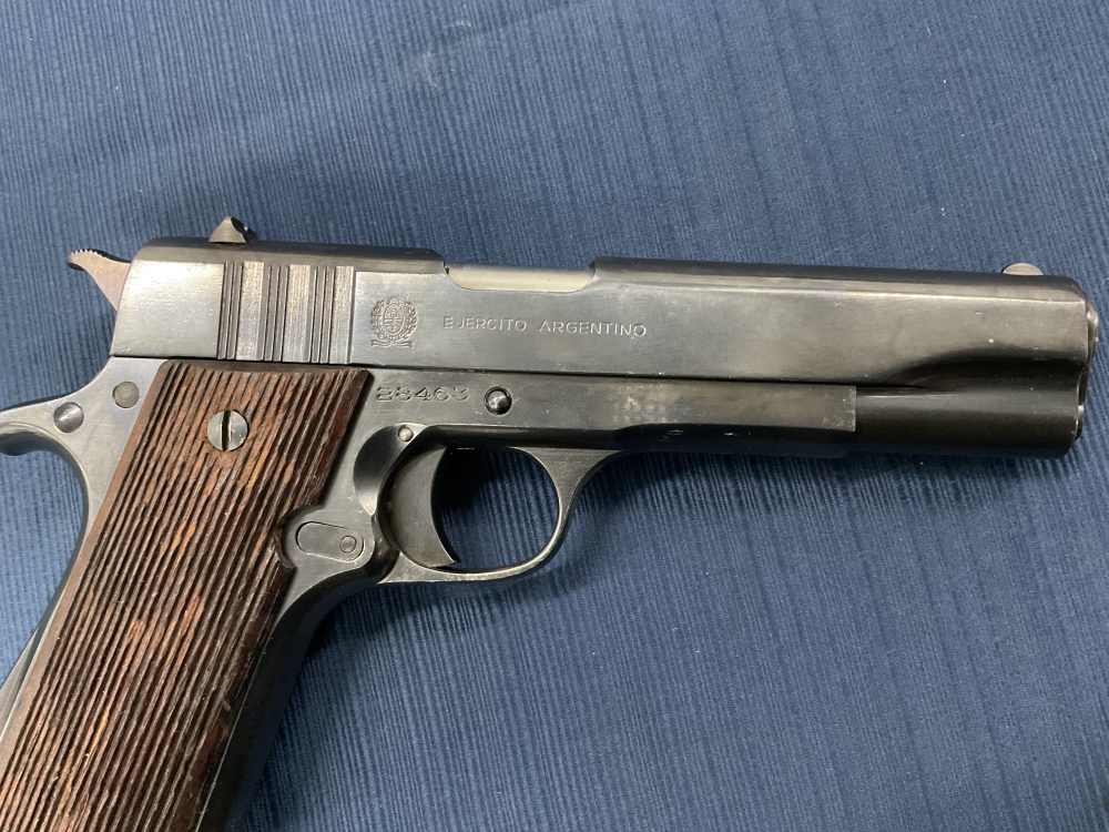 Argentine Army Marked Ballester Molina .45 ACP Made 1947 C&R-img-2