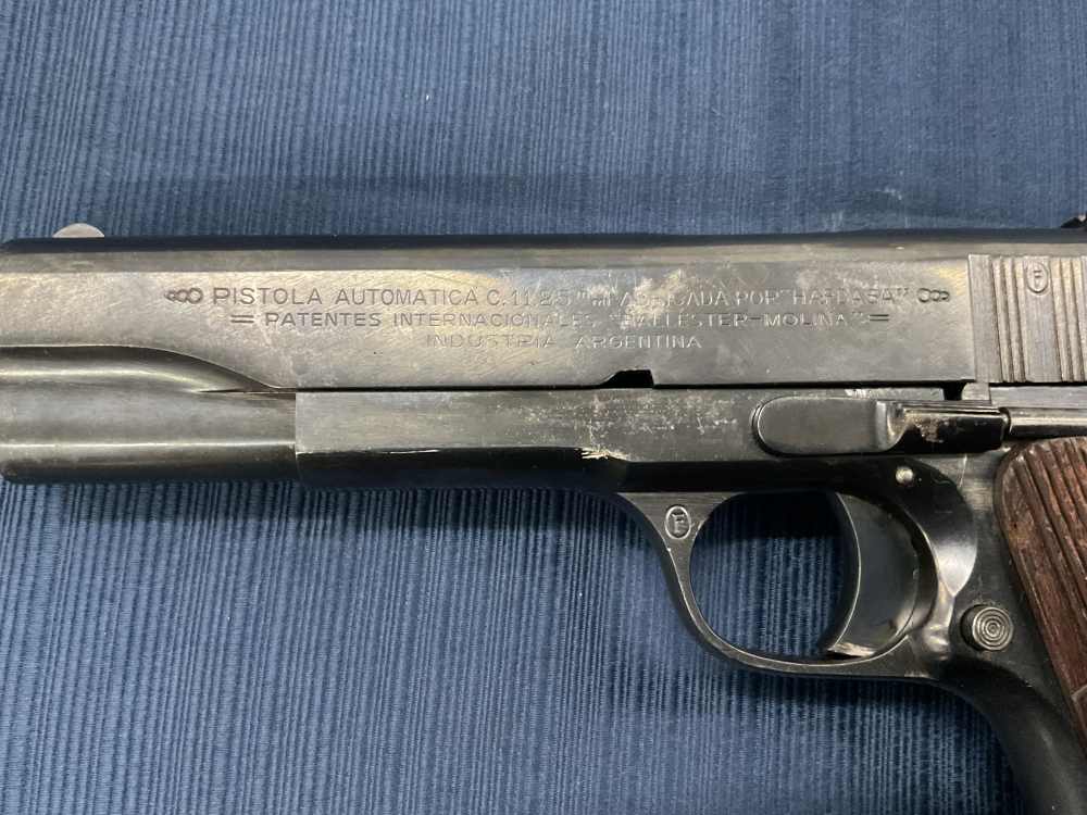 Argentine Army Marked Ballester Molina .45 ACP Made 1947 C&R-img-14