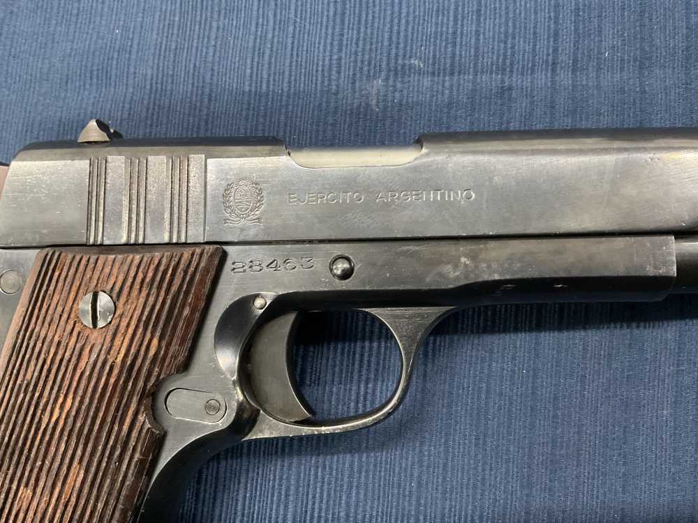 Argentine Army Marked Ballester Molina .45 ACP Made 1947 C&R-img-16