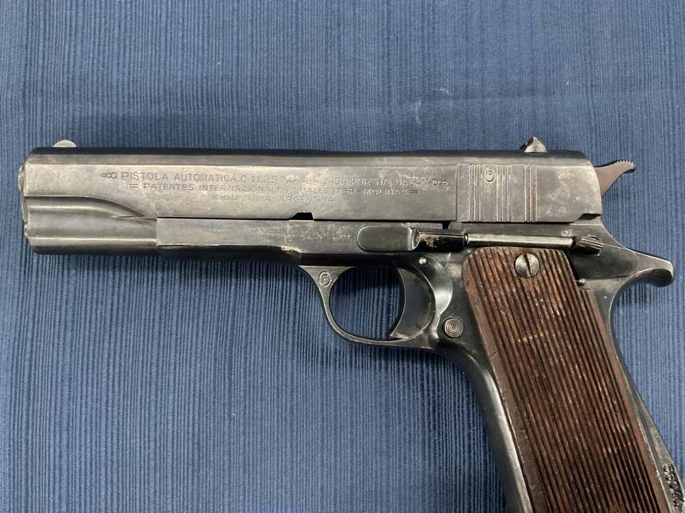 Argentine Army Marked Ballester Molina .45 ACP Made 1947 C&R-img-5