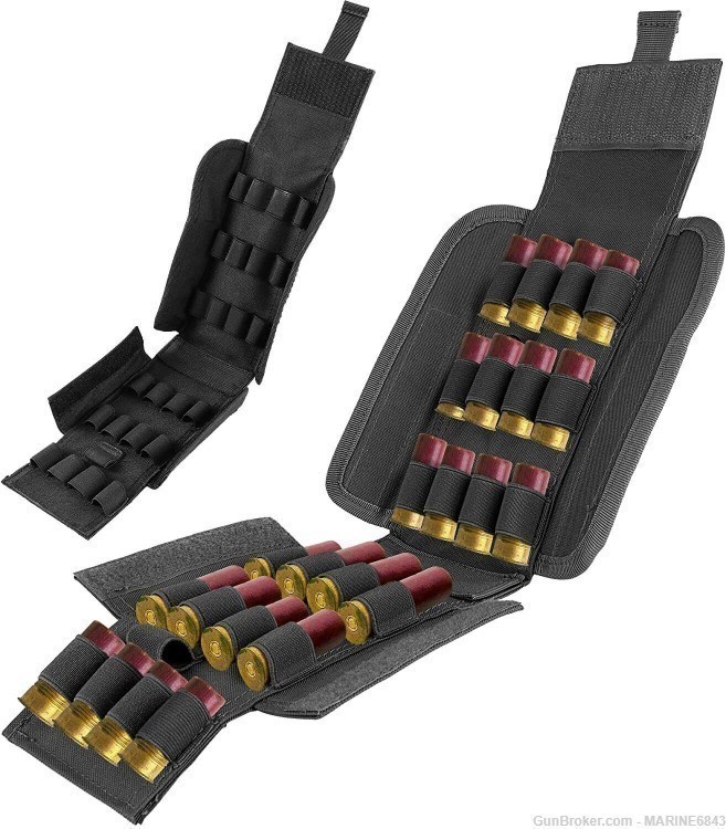 SHOTGUN SHELL AMMO  POUCH 25 RDS -img-1