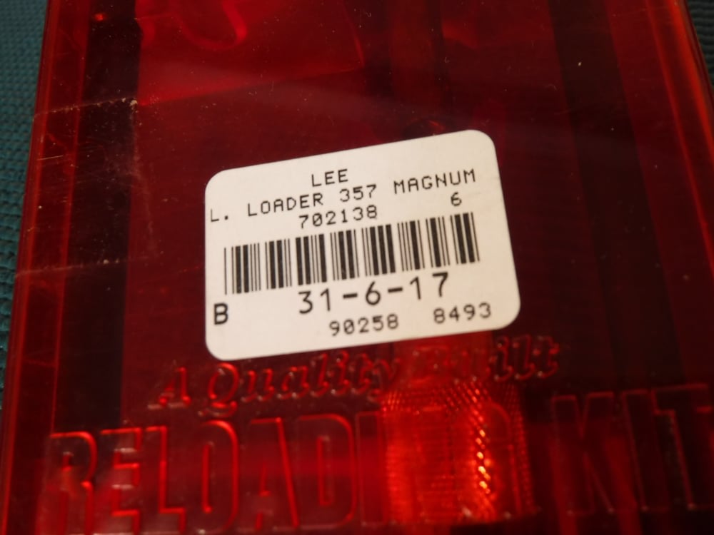 Lee Loader - 357 Magnum Hand Loader Kit - Partial-img-1