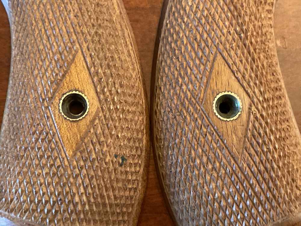 USMC Colt Model 1905 Grips.  Ultra Rare.  NOS-img-2
