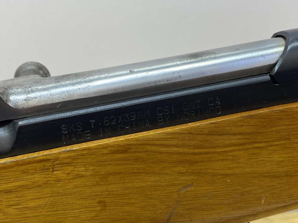 Norinco Type 56 SKS 7.62x39mm Blue 20" *CRUCIFORM SPIKE BAYONET*-img-11