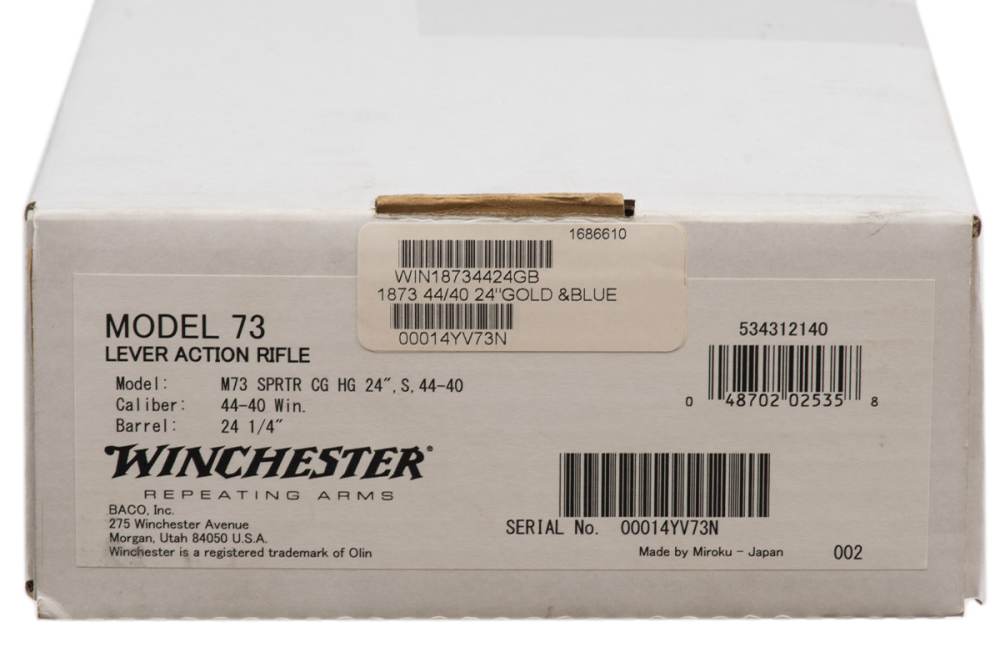 Winchester 1873 44-40 Win 24" Barrel "One of One Thousand" GRADE 5/6 NEW-img-13
