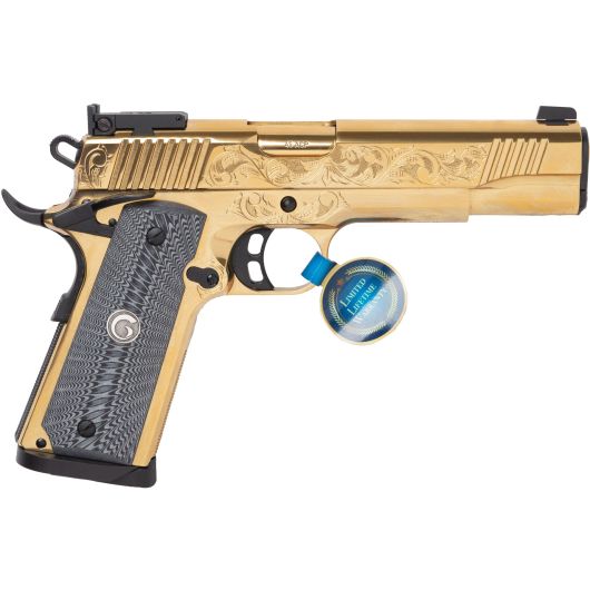 390093 European American Armory Girsan MC1911 Match Lux 45 Auto 5.0" Gold-img-0