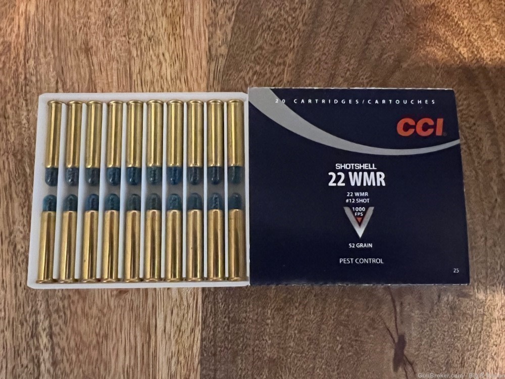 22 mag shotshell pest control rat shot snake shot 80 rounds No CC Fees-img-1