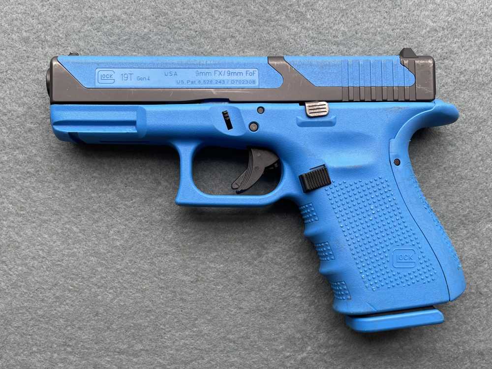 Nice-Glock 19T 19 T G19T G19 T Gen 4 9mm Blue Simunition  $ Super Deal $ 02-img-1