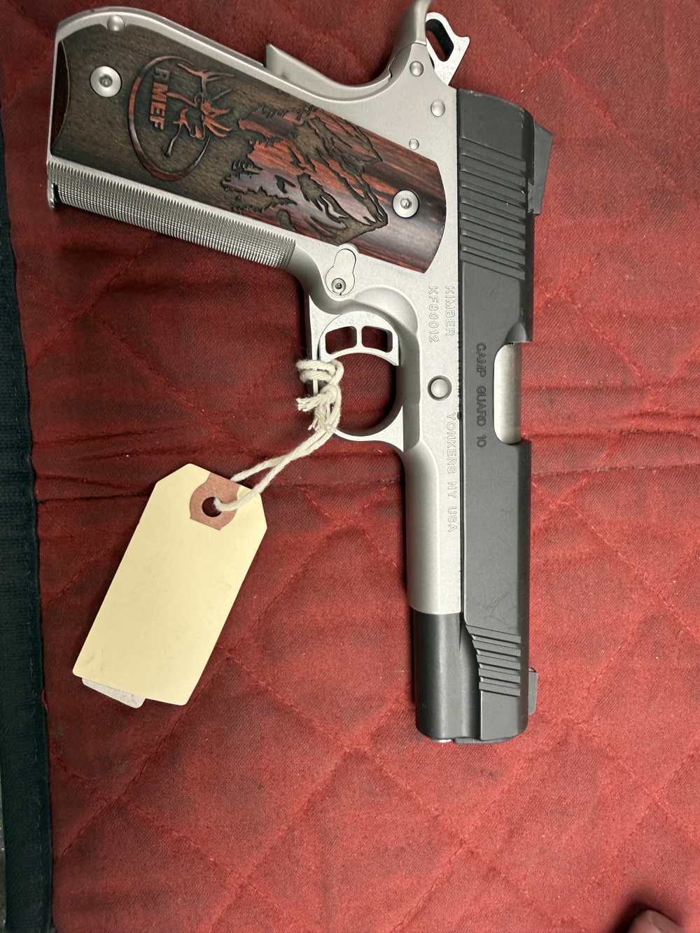 Kimber RMEF camp guard 10 1911 10mm-img-0