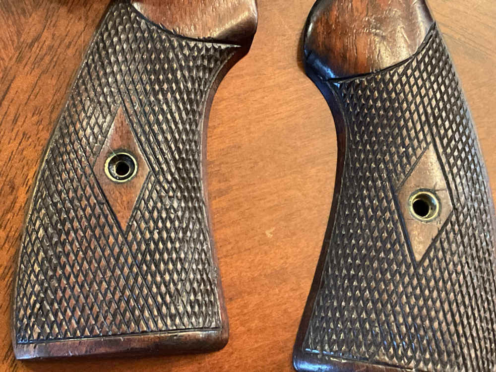 Colt USMC 1909 Revolver Grips.  Like New.  Ultra RARE-img-3