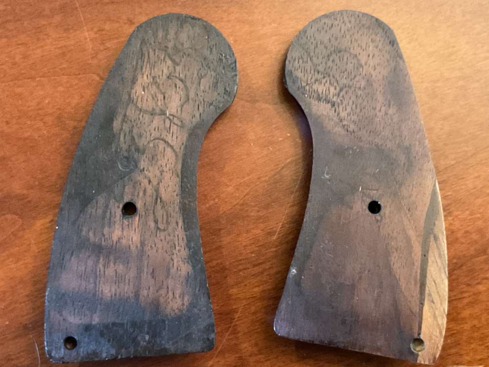 Colt USMC 1909 Revolver Grips.  Like New.  Ultra RARE-img-4