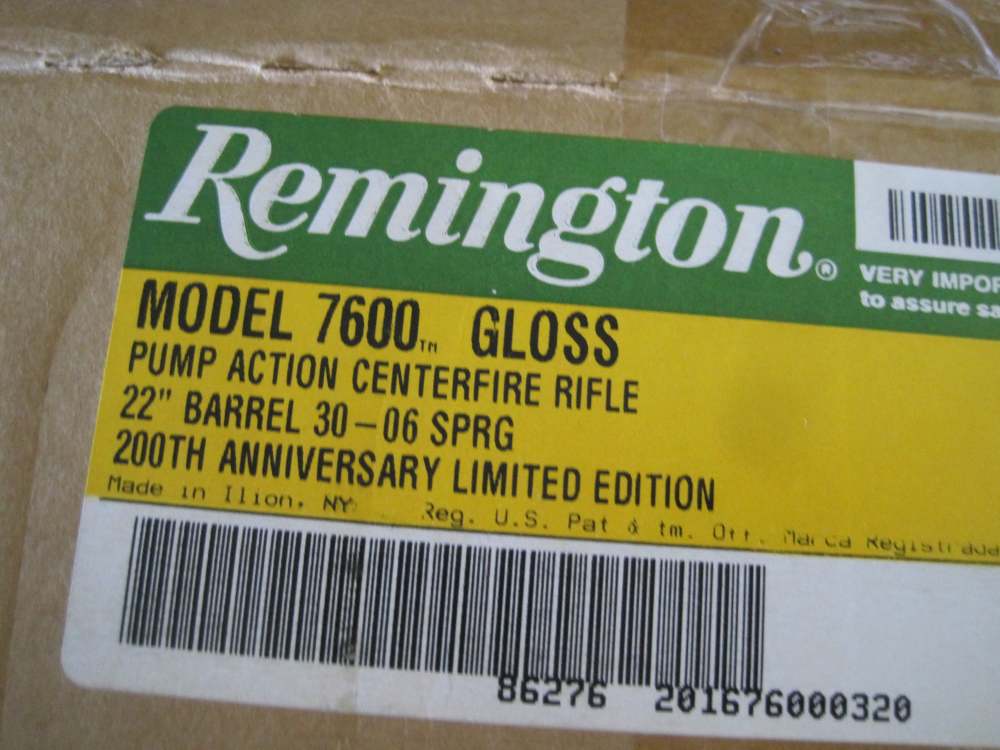 LIMITED 1 Of 2016 Remington Model 7600 Bicentennial 200th ANNIVERSARY M7600-img-3
