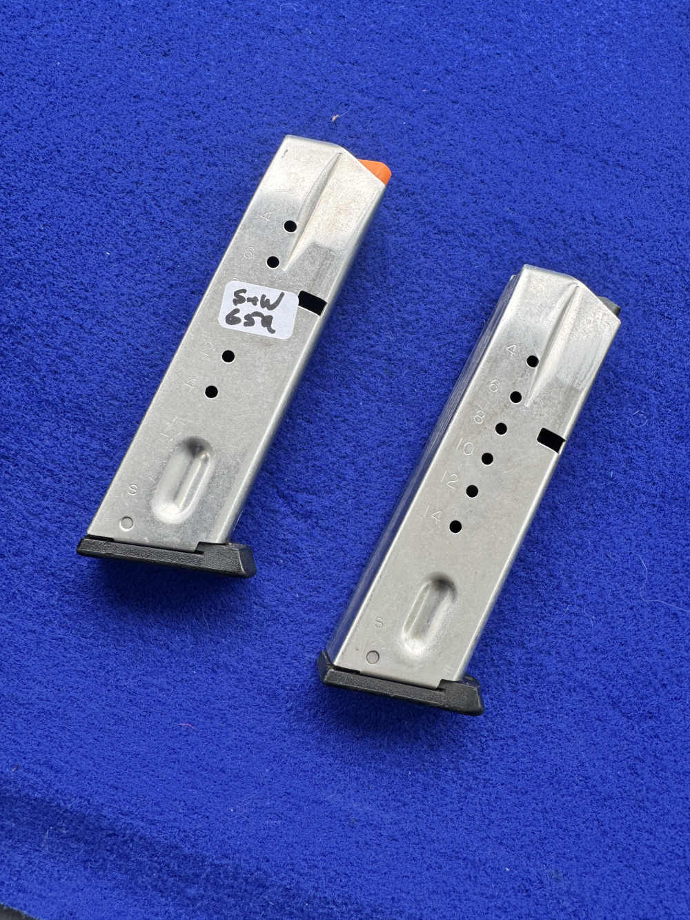 1984 Smith Wesson 659 Stainless 9mm Luger S&W 2 Mags-img-23