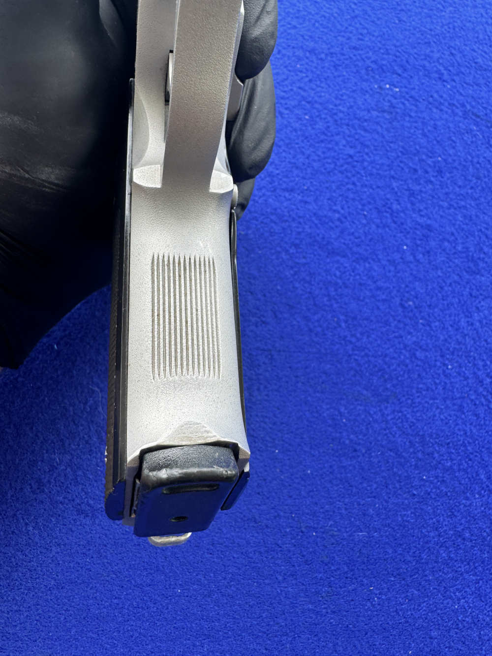 1984 Smith Wesson 659 Stainless 9mm Luger S&W 2 Mags-img-16