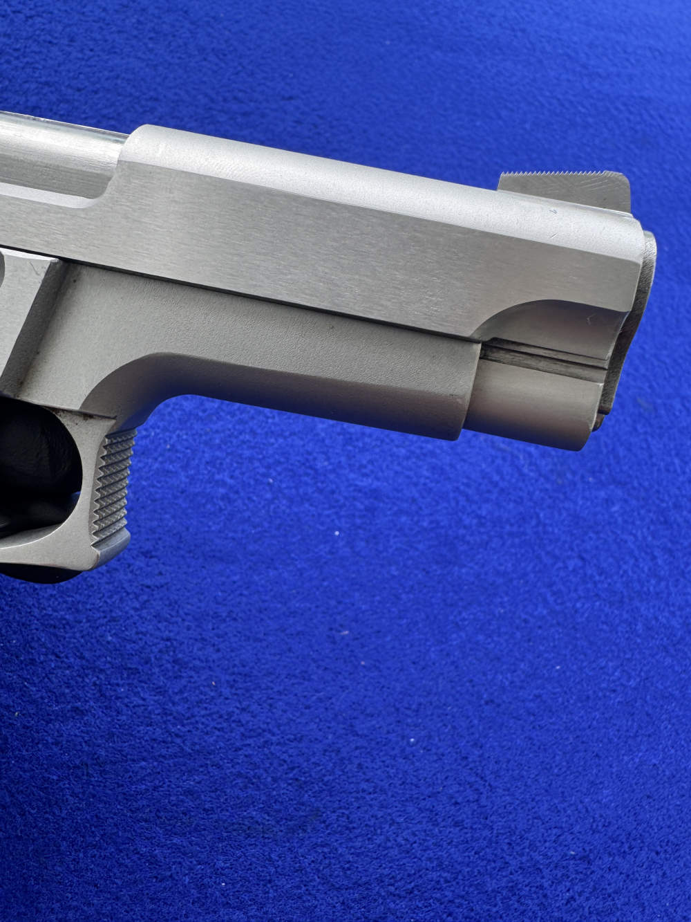 1984 Smith Wesson 659 Stainless 9mm Luger S&W 2 Mags-img-8