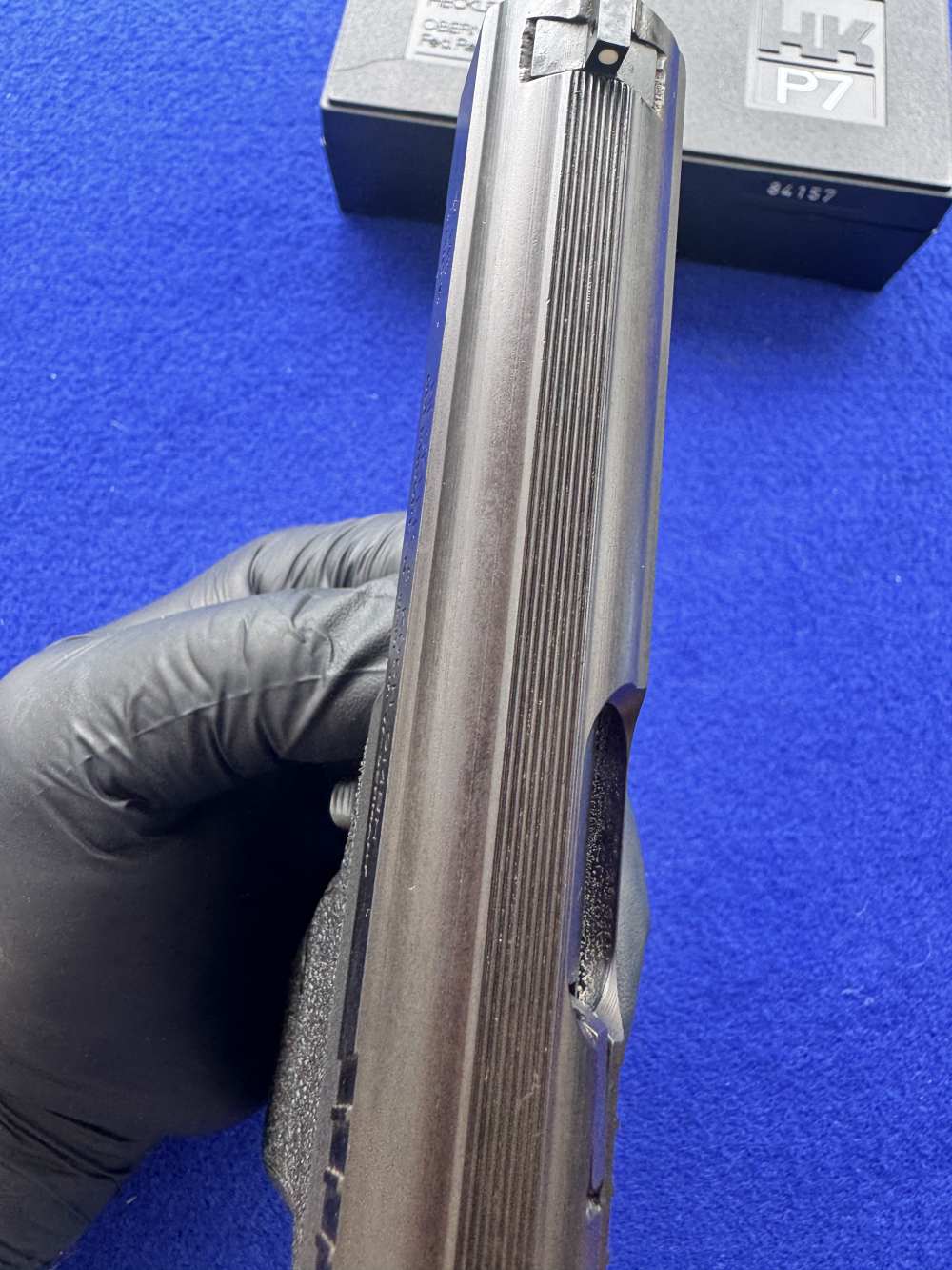 In Box 1984 HK P7 M8 Provenance 9mm Heckler Koch Germany Squeeze Cocker -img-21