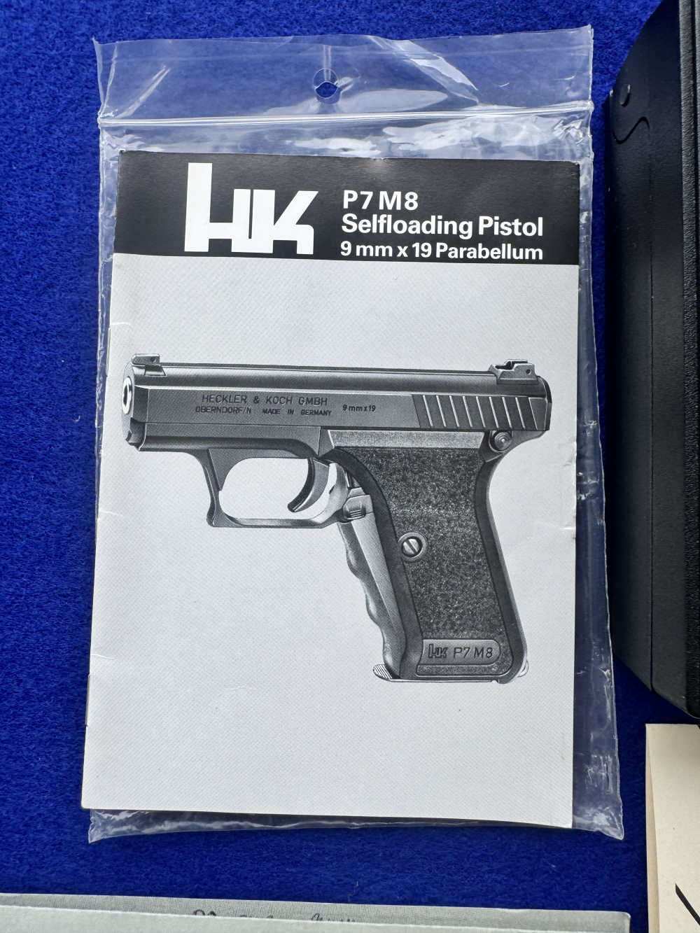 In Box 1984 HK P7 M8 Provenance 9mm Heckler Koch Germany Squeeze Cocker -img-2