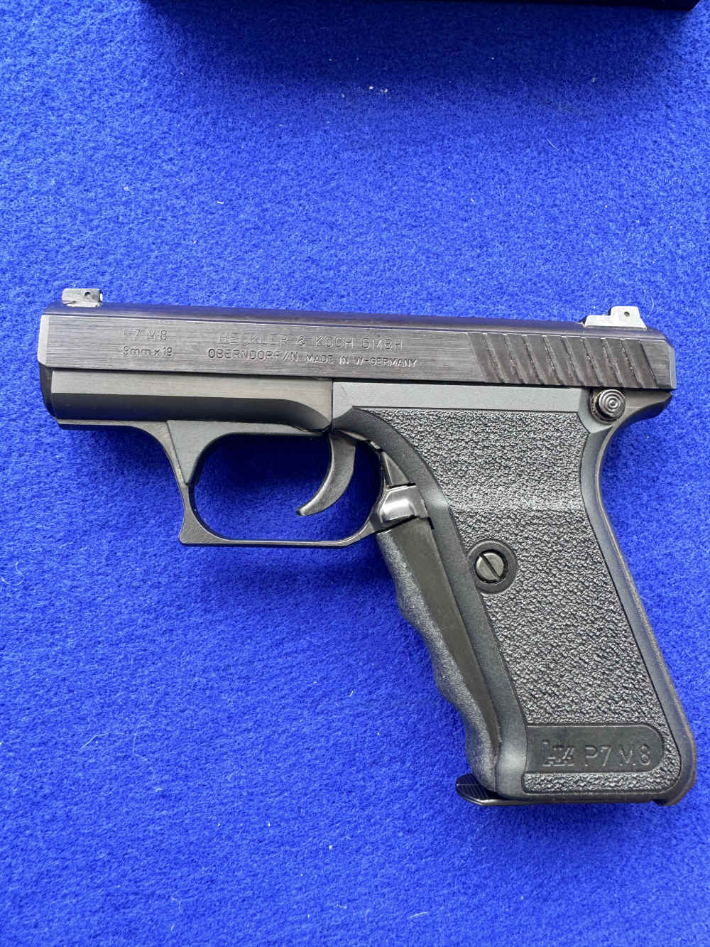 In Box 1984 HK P7 M8 Provenance 9mm Heckler Koch Germany Squeeze Cocker -img-14