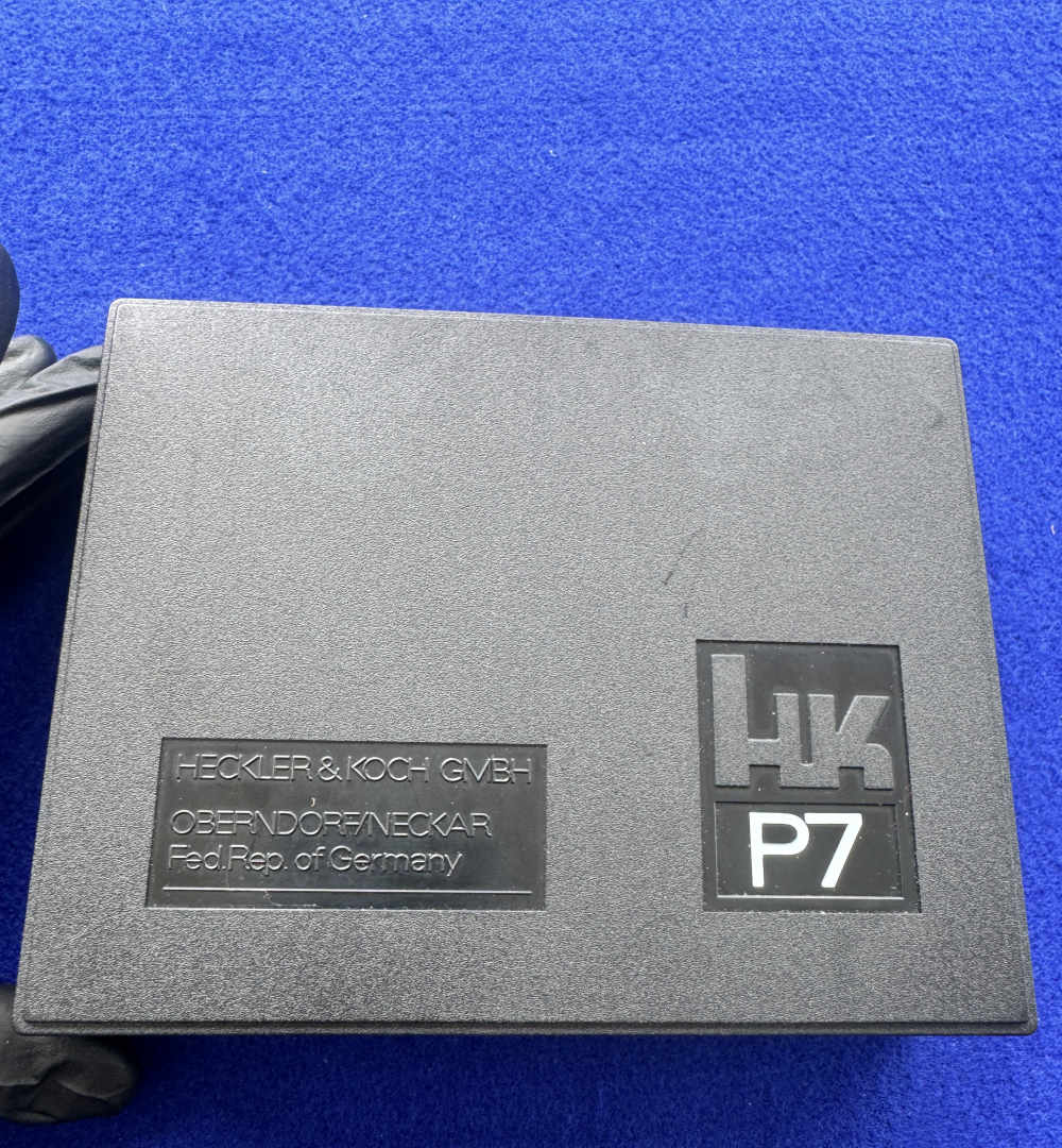 In Box 1984 HK P7 M8 Provenance 9mm Heckler Koch Germany Squeeze Cocker -img-23