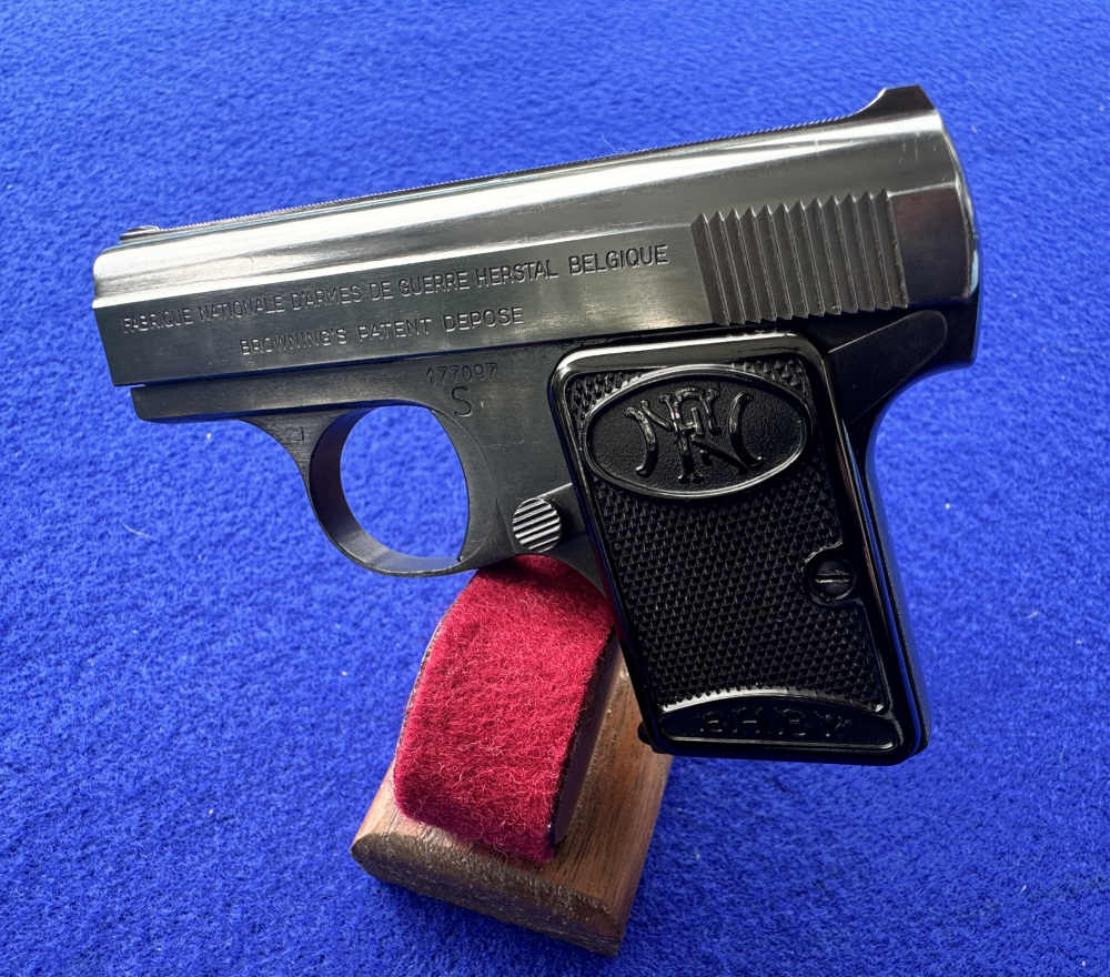 1958 Baby Browning .25 ACP Belgium Fabrique Nationale-img-0